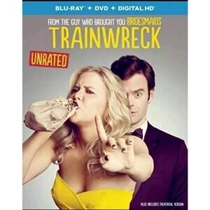 Trainwreck [ Unrated Blu-ray/DVD, 2015, 2-Disc Set ] Comedy Starring Schumer